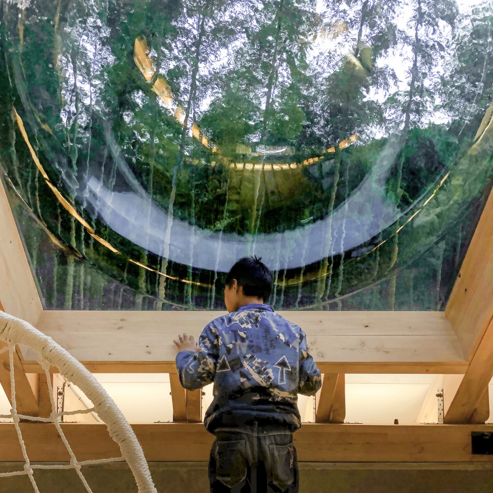 wanjian village childrens library by onearthstudio