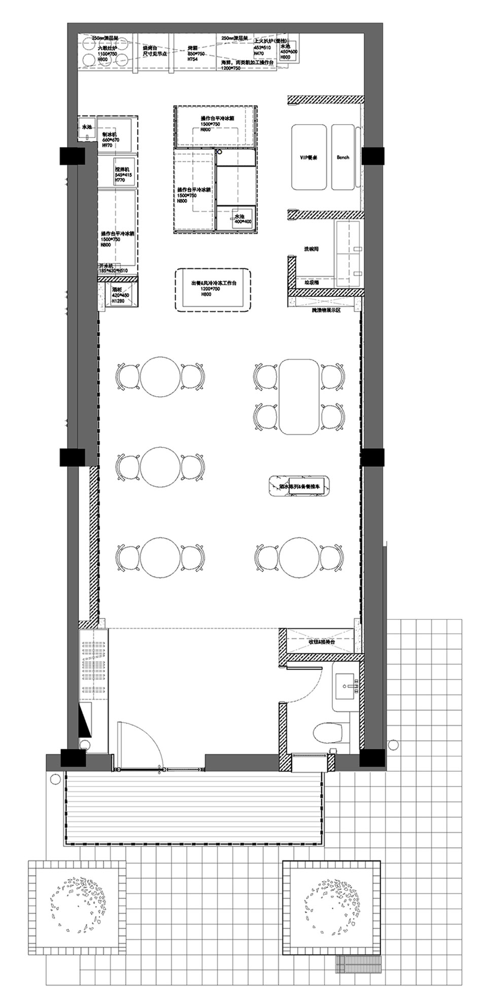 co restaurant Gokan Studio