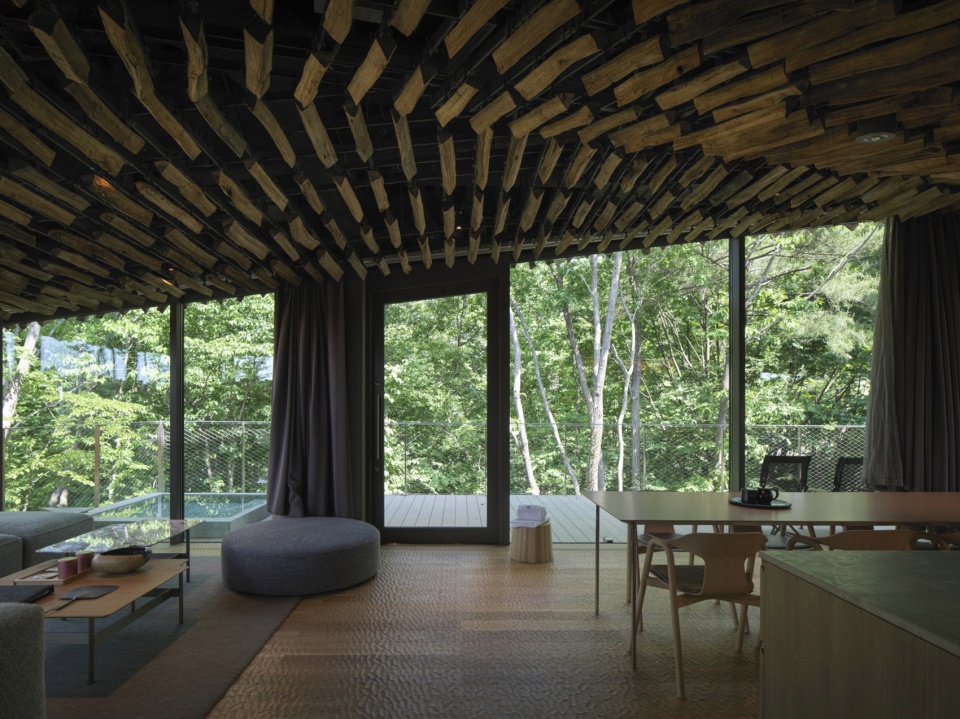 Snowpeak Field Suite Spa Headqurters by Kengo Kuma and Associates