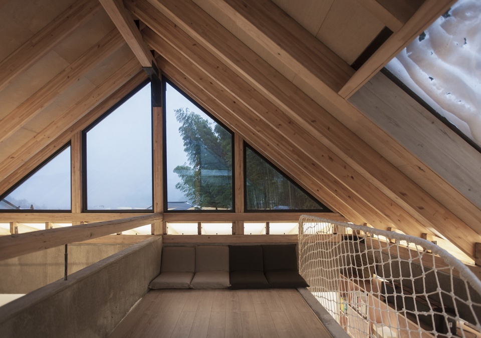 wanjian village childrens library by onearthstudio