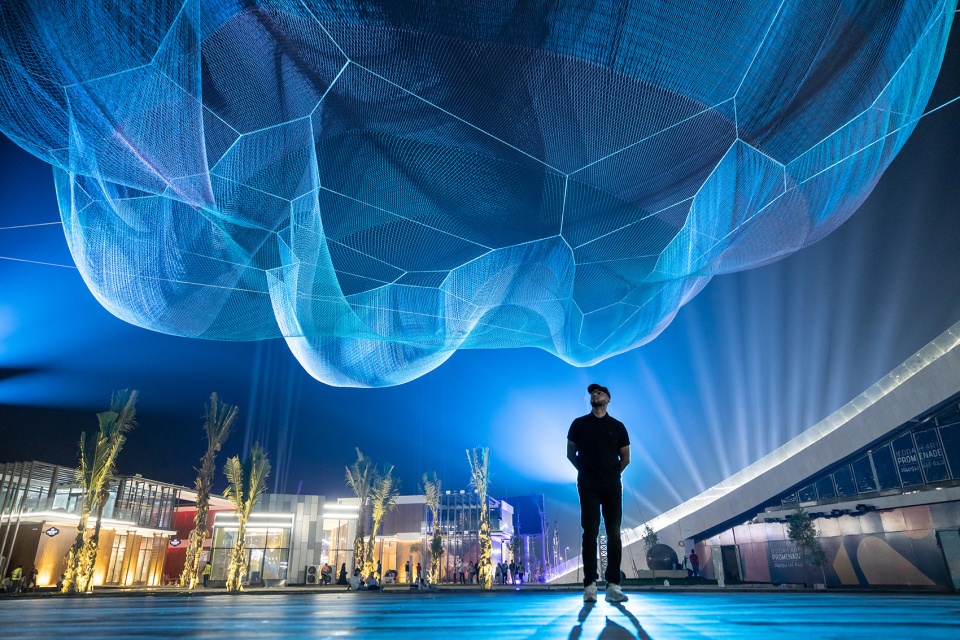 Earthtime Jeddah by Studio Echelman