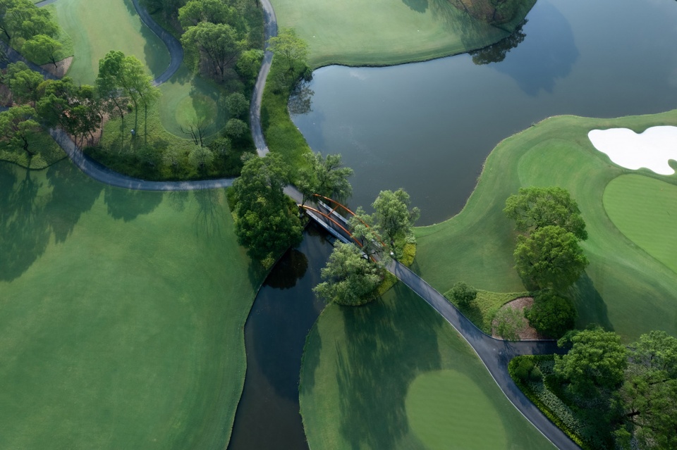 west lake golf landscape design by ncd studio