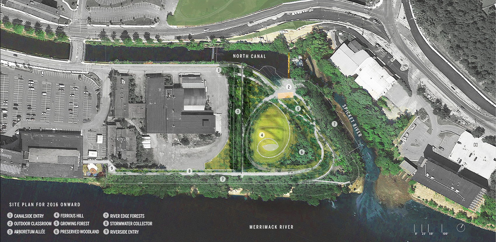 2021 asla general design award of honor ferrous foundry park stimson