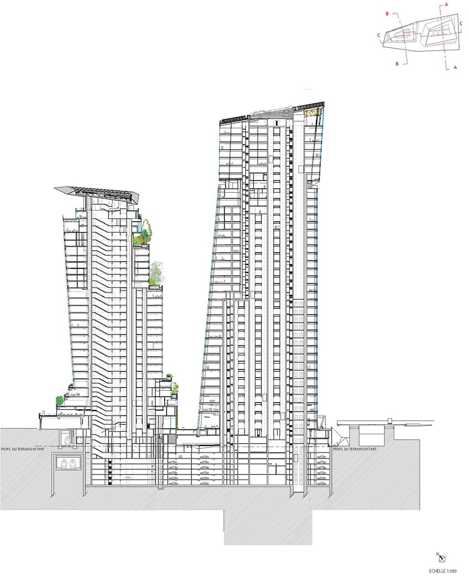Tours Duo Paris by Ateliers Jean Nouvel