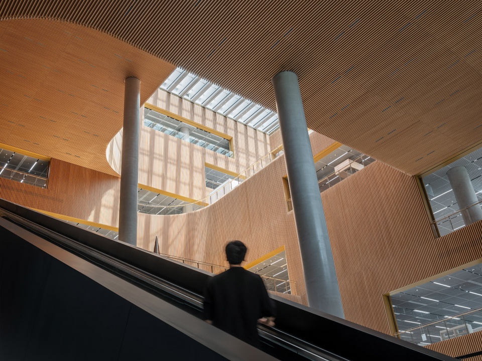 shanghai library east by schmidt hammer lassen architects