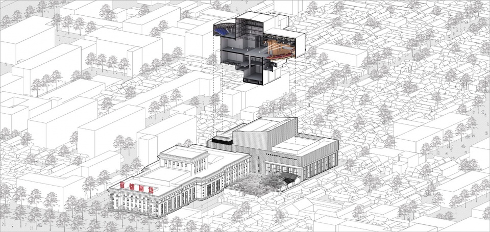 beijing international theatre centre by biad hu yue studio