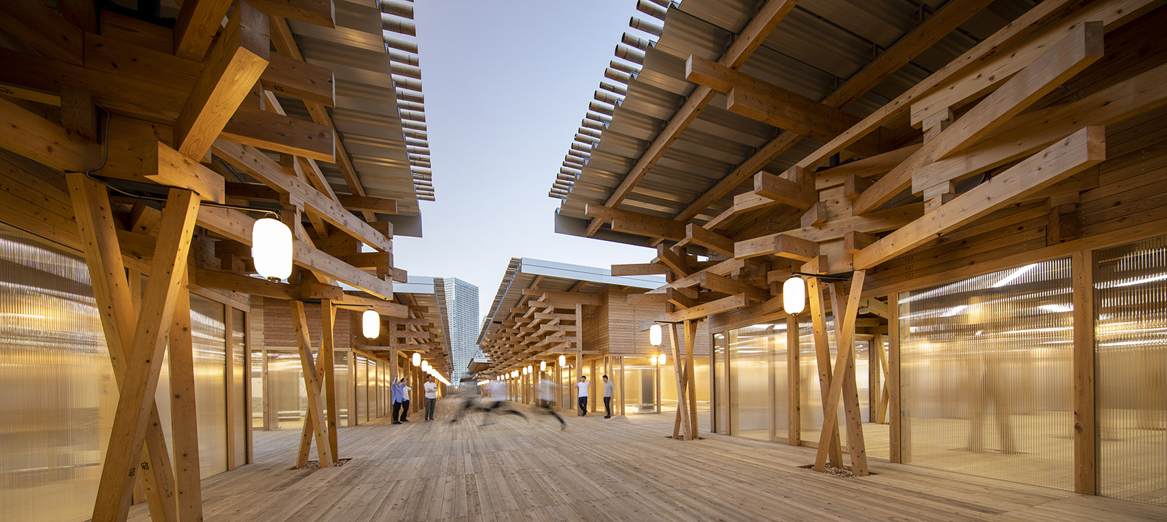 Athletes’ Village Plaza by Nikken Sekkei Ltd 谷德设计网