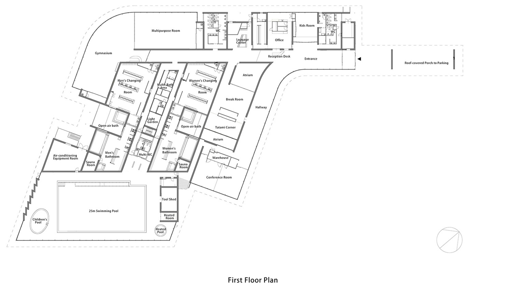 Mito City Shimoirino Health Promotion Center by MIKAMI Architects - 谷德设计网