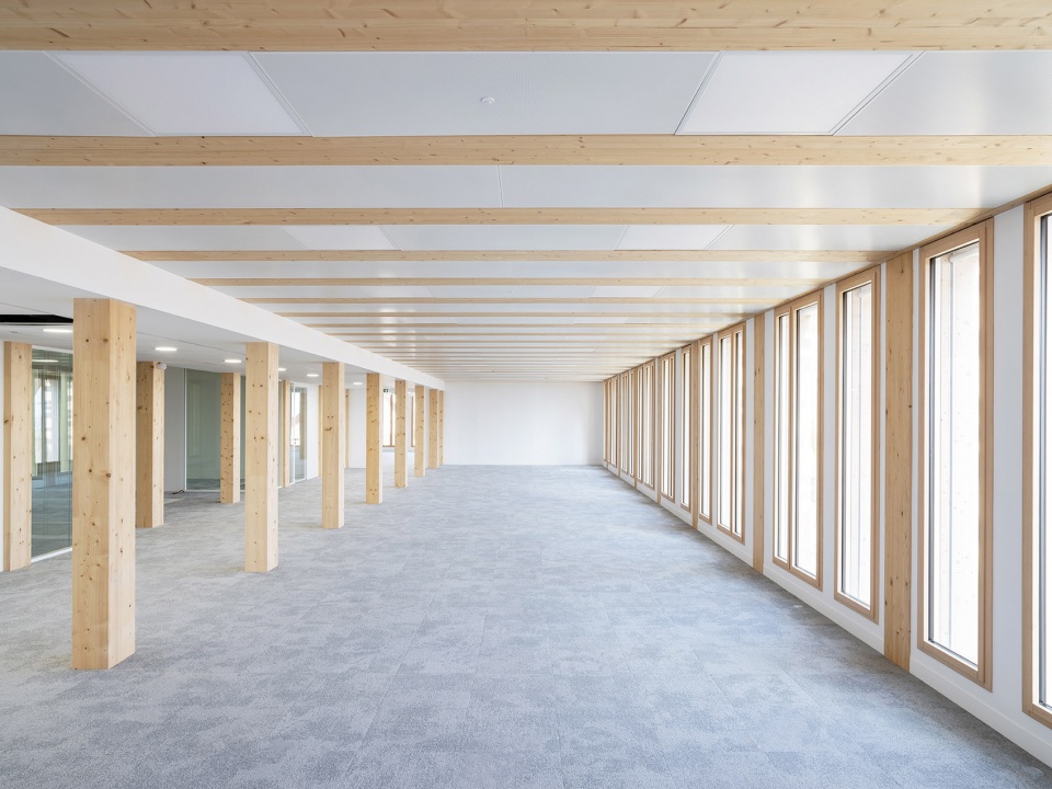 caisse depargnes head office by graam architecture