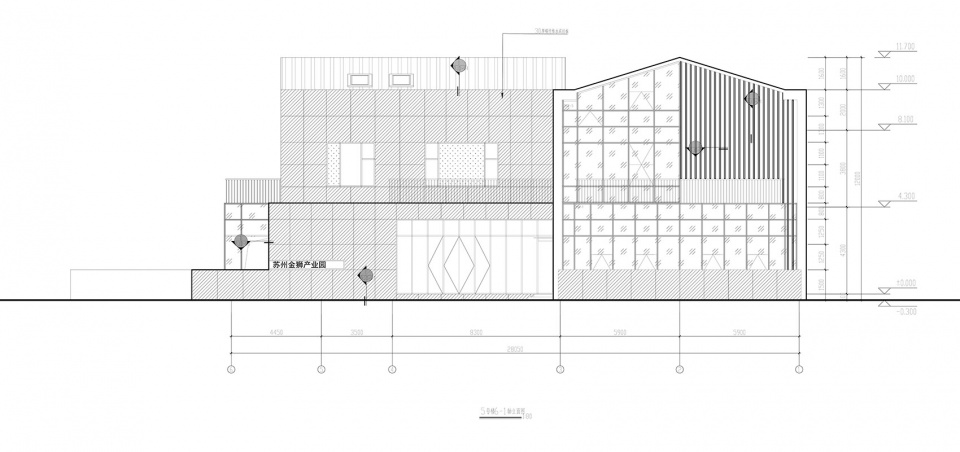 golden lion campus lane creative arts and culture park by omer studio