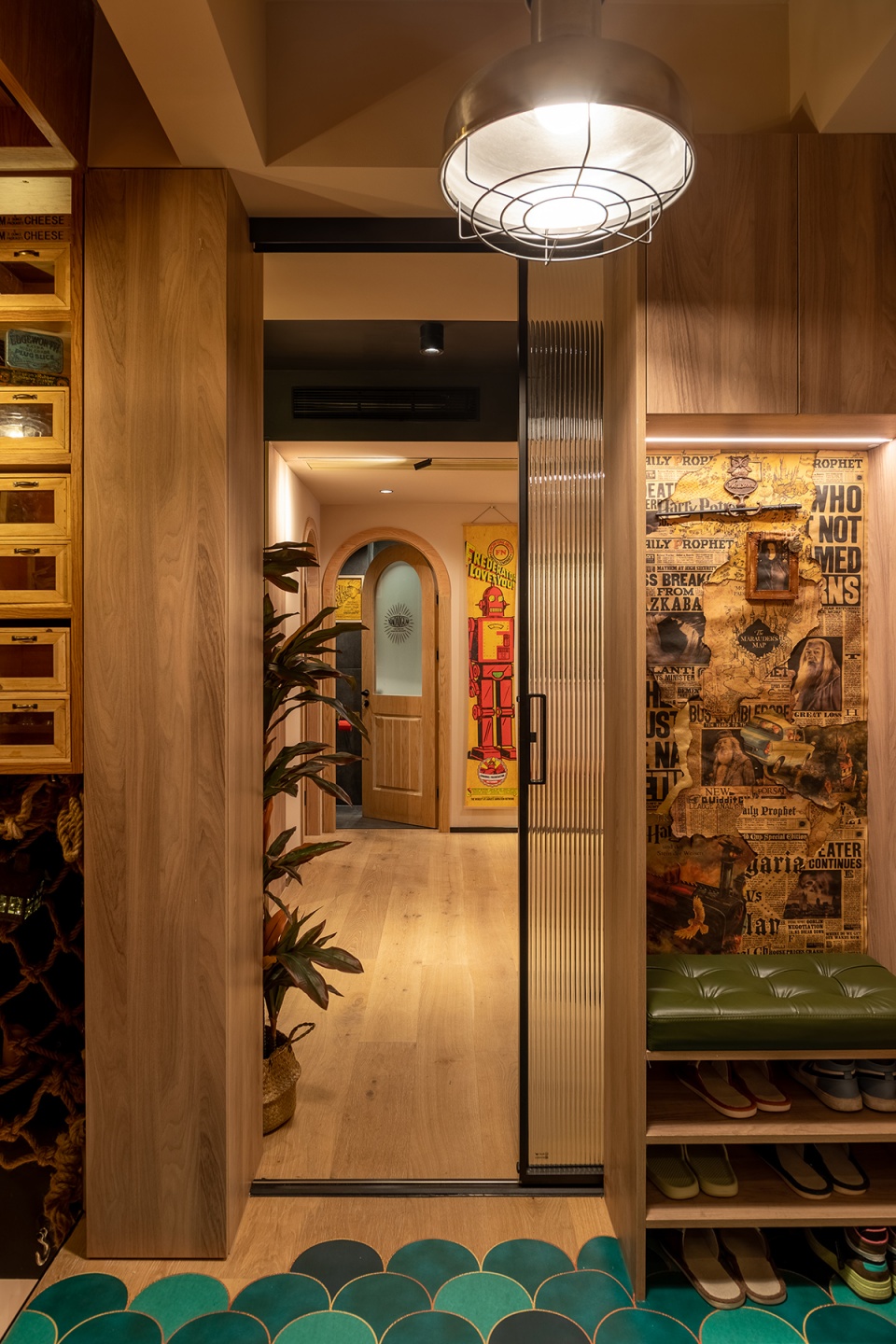 hand account blogger aguais home by lzarchitects
