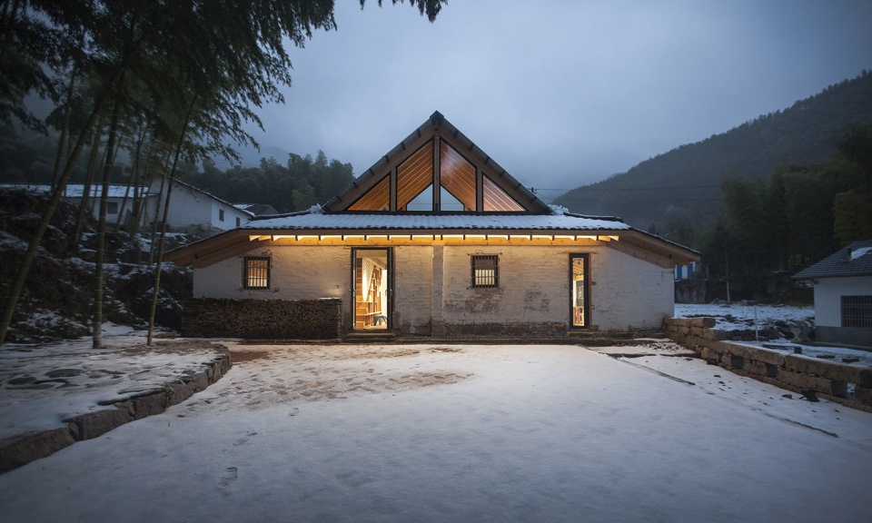 wanjian village childrens library by onearthstudio