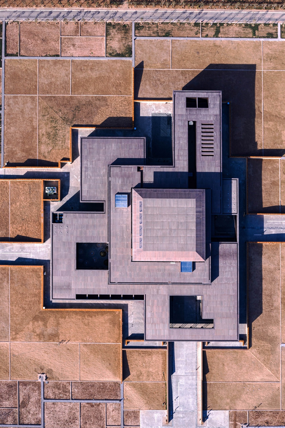 erlitou site museum of the xia capital china by rurban studio