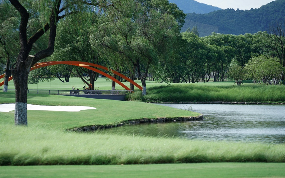 west lake golf landscape design by ncd studio