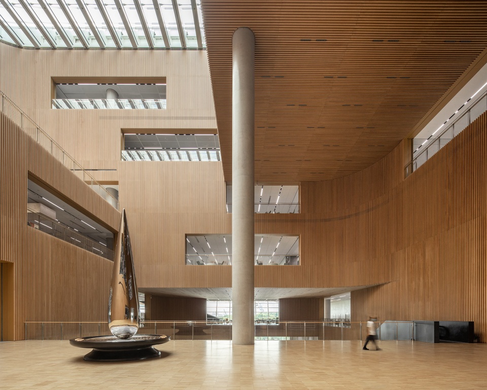 shanghai library east by schmidt hammer lassen architects