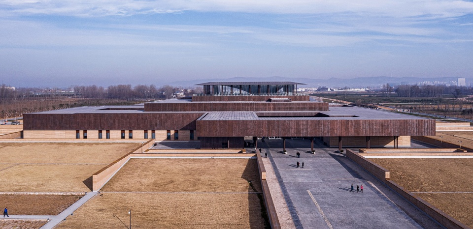 erlitou site museum of the xia capital china by rurban studio