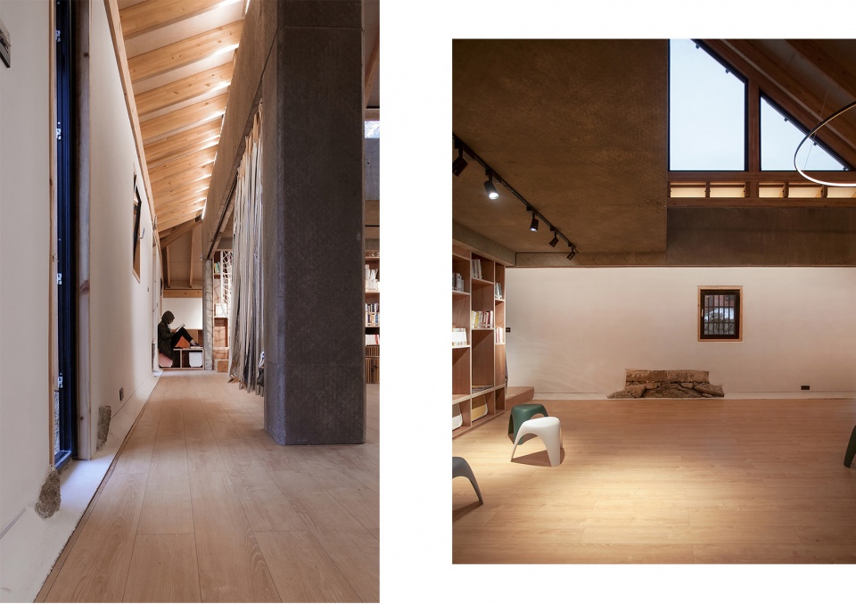 wanjian village childrens library by onearthstudio