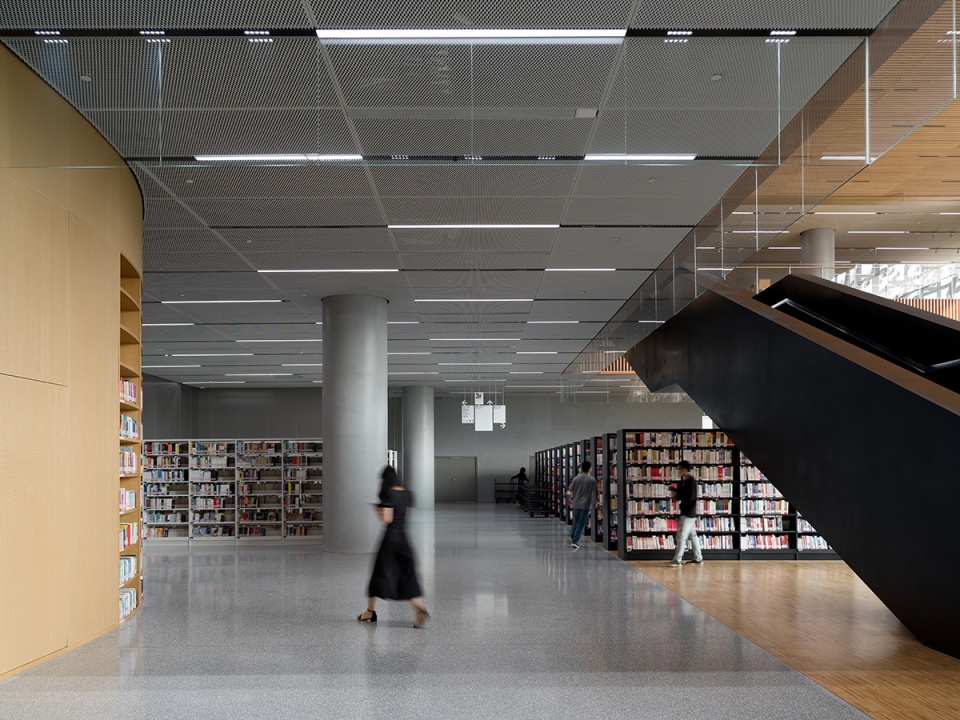 shanghai library east by schmidt hammer lassen architects