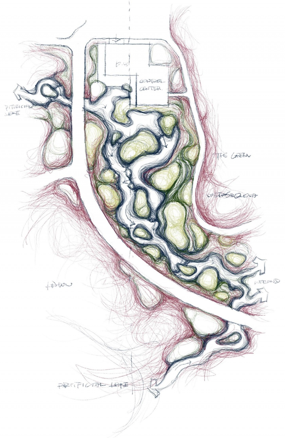 west lake golf landscape design by ncd studio