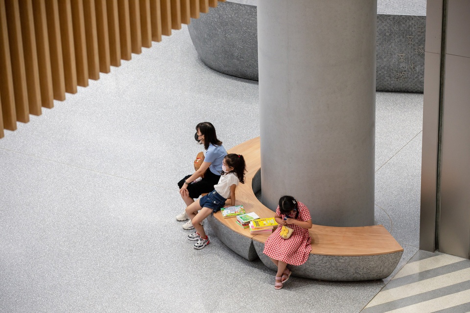 shanghai library east by schmidt hammer lassen architects