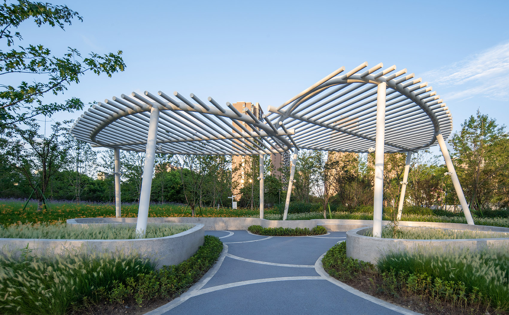 Hangzhou Canal Central Park (Phase II), China by ZHEJIANG PROVINCE