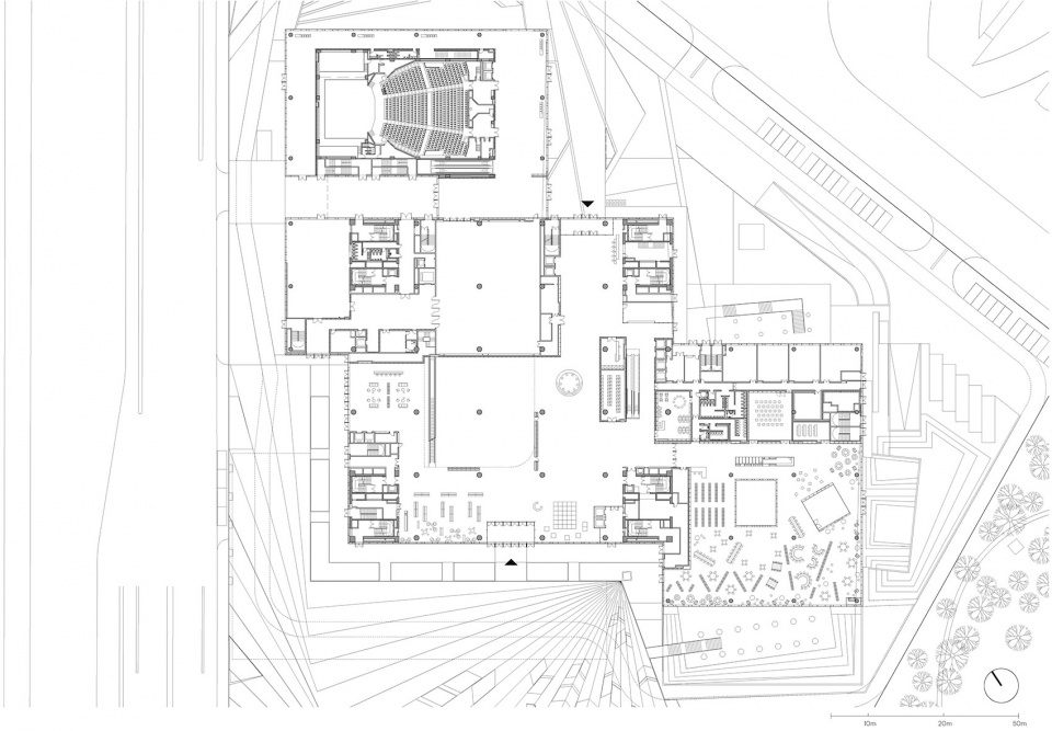 shanghai library east by schmidt hammer lassen architects