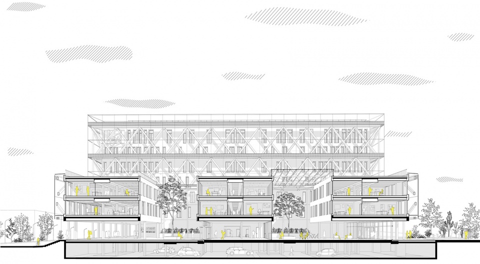 caisse depargnes head office by graam architecture