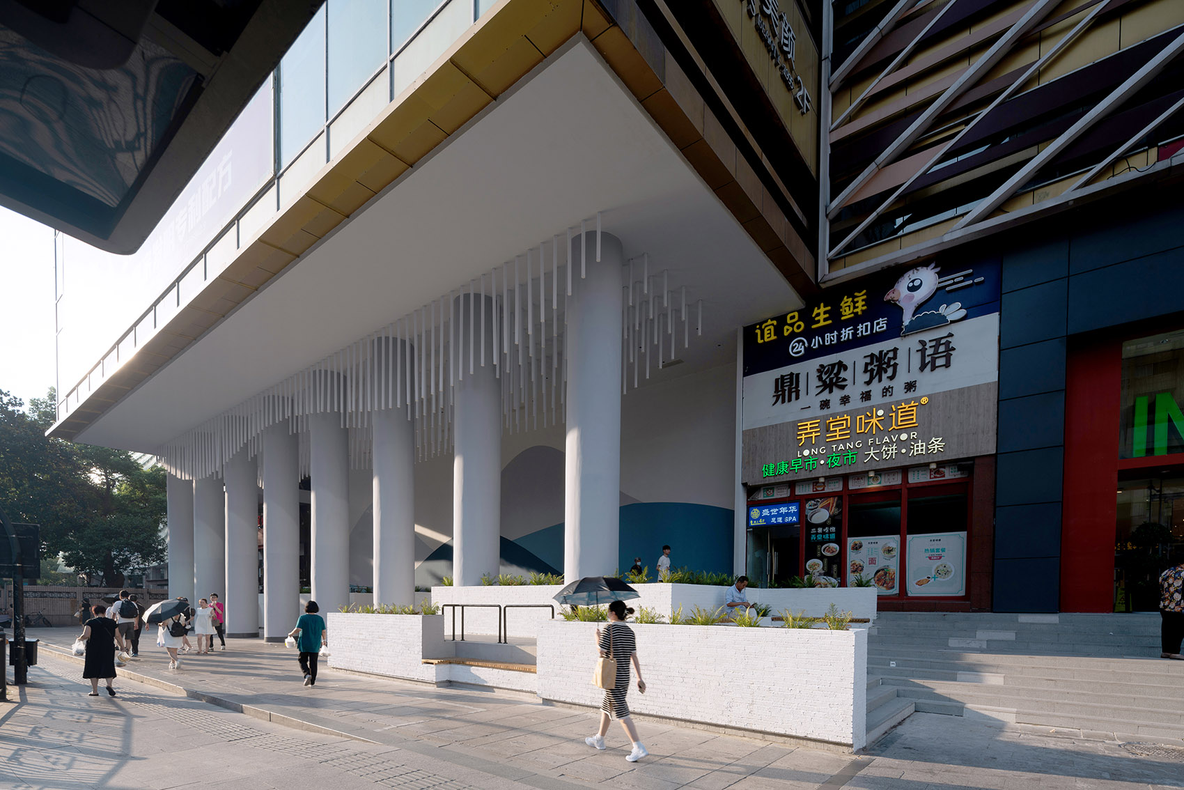 Hangzhou Jinhe Building Facade and Landscape Renewal by BE DESIGN - 谷德设计网