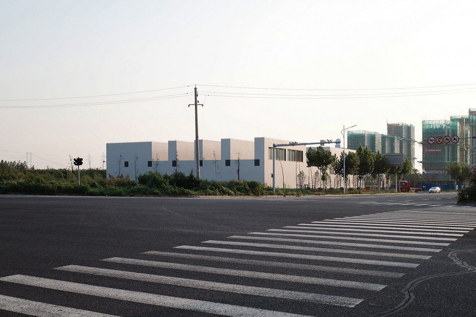 jingjiang binjiang new district garbage transfer station china by hui pan associates