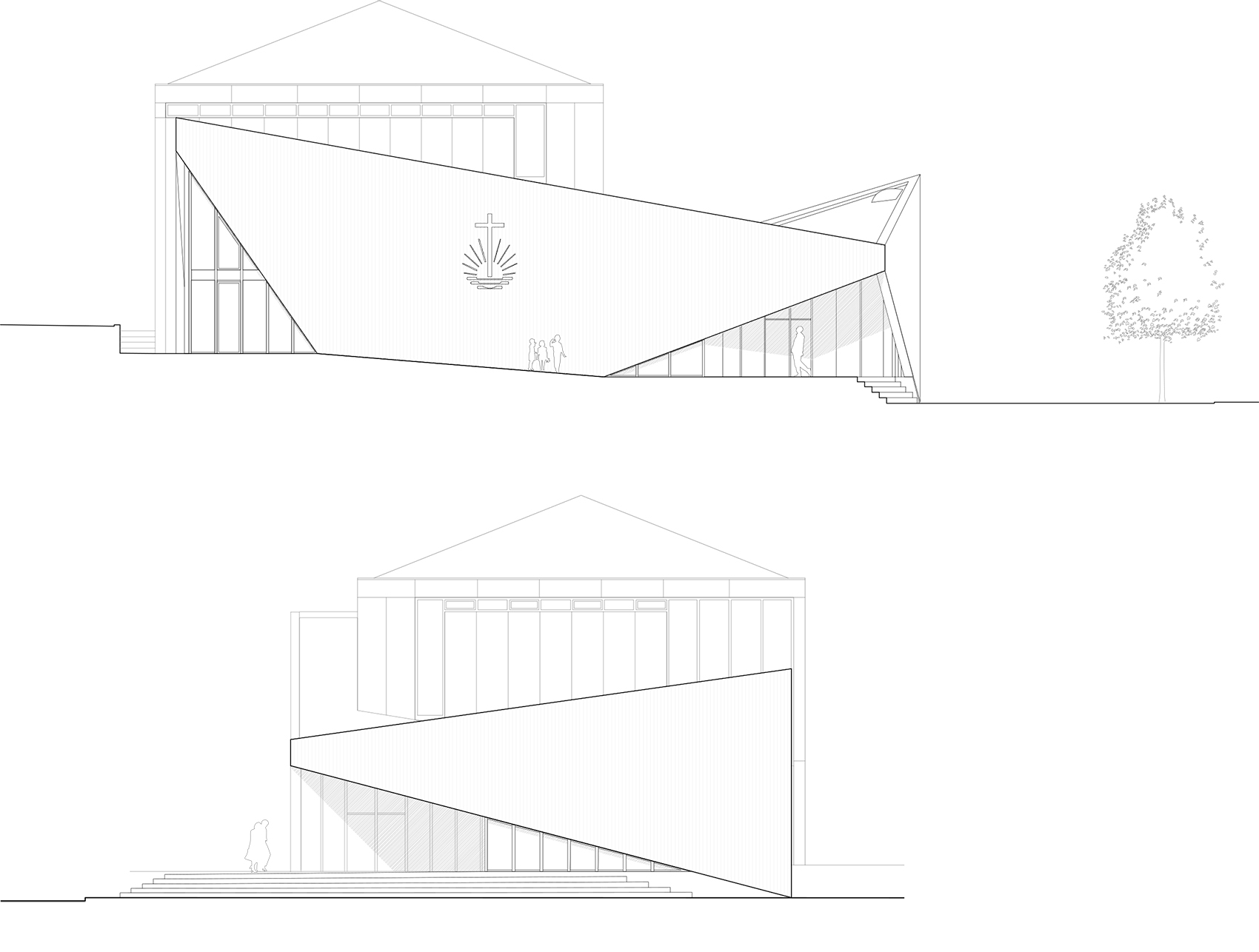 new apostolic church lausanne by local architecture
