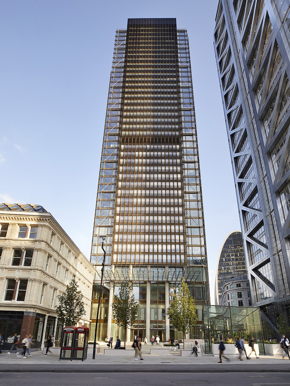 one bishopsgate plaza the pan pacific london hotel by plp architecture