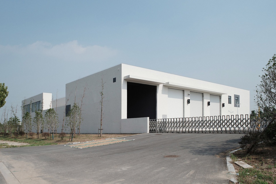 jingjiang binjiang new district garbage transfer station china by hui pan associates
