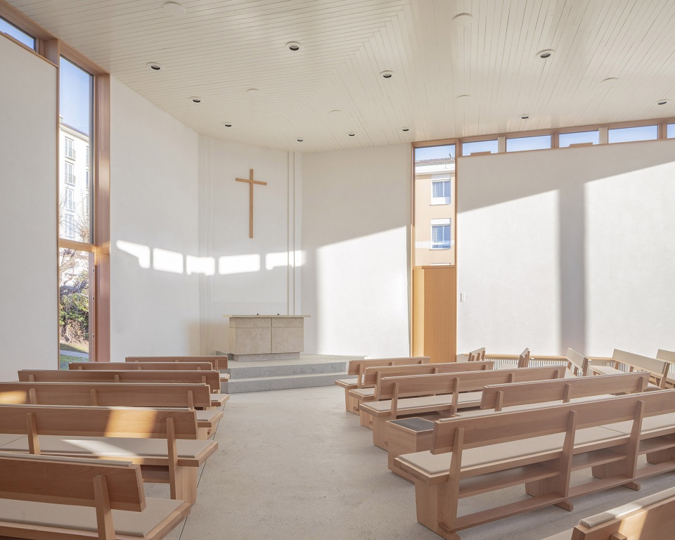 new apostolic church lausanne by local architecture