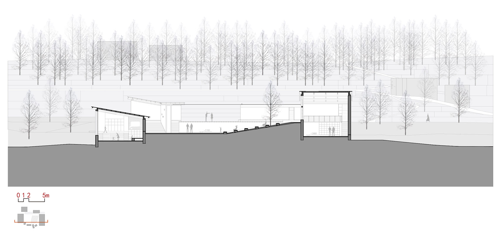 Macha Village Center by Onearthstudio; BUCEA; XAUAT 谷德设计网