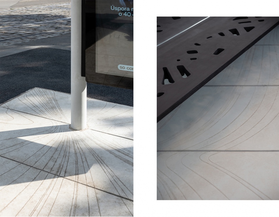3d printed uhpc tram stop by so concrete