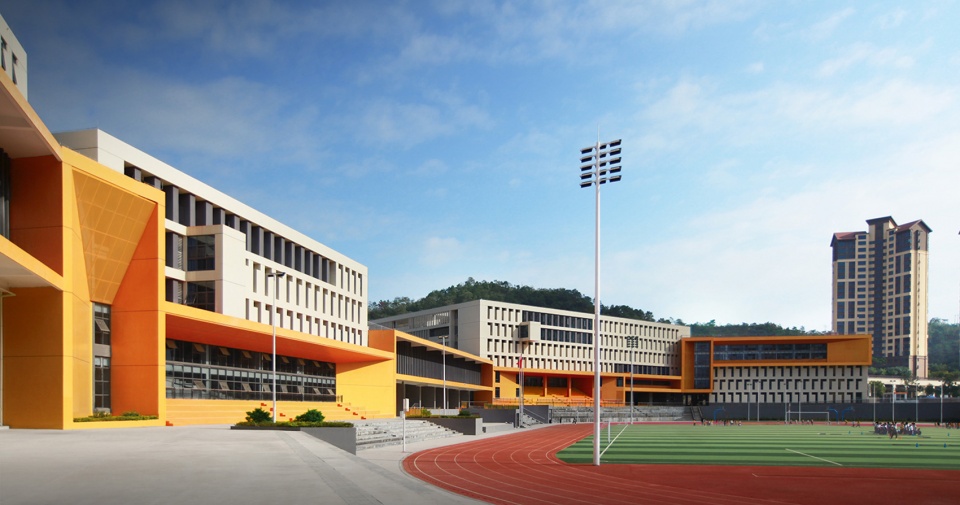 Heyuan Dong an School China by SCUT
