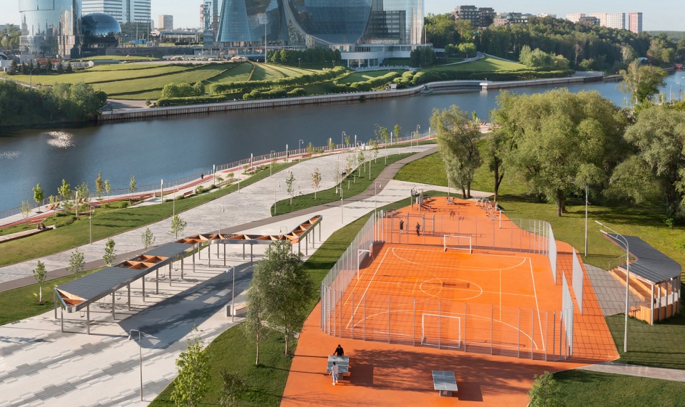 Poyma Embankment Park Basis architectural bureau