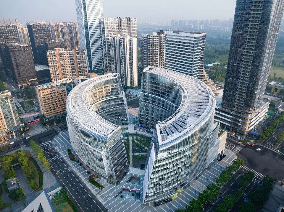 chengdu co innovation and cooperation center by lla