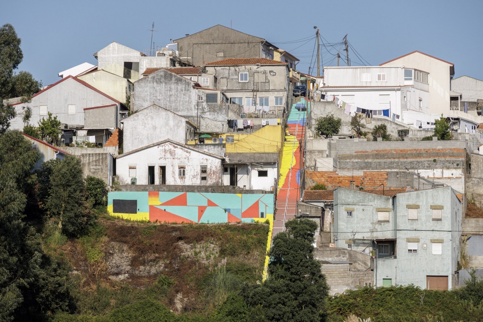 escadinhas footpaths by paulo moreira architectures