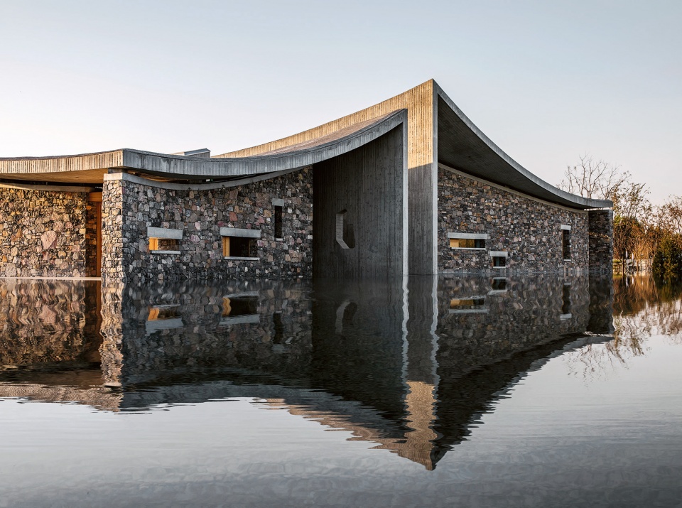 Zibo OCT Art Center China by Studio Zhu Pei