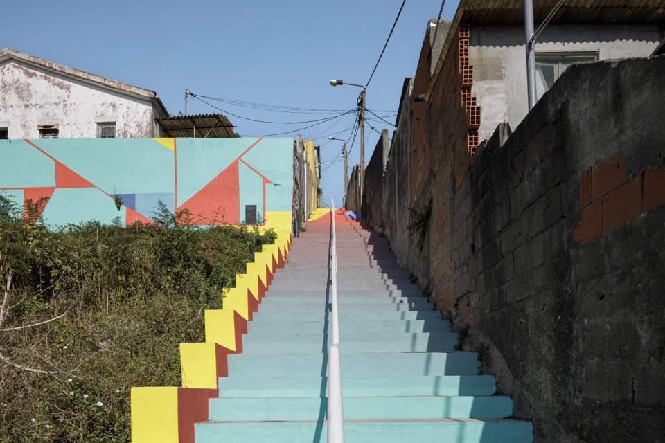 escadinhas footpaths by paulo moreira architectures