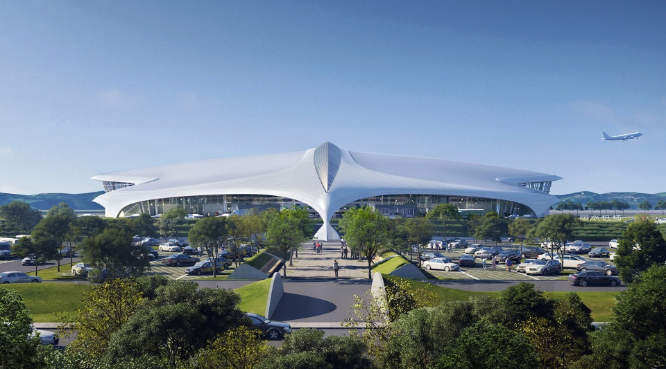 mad designs zhejiang lishui airport