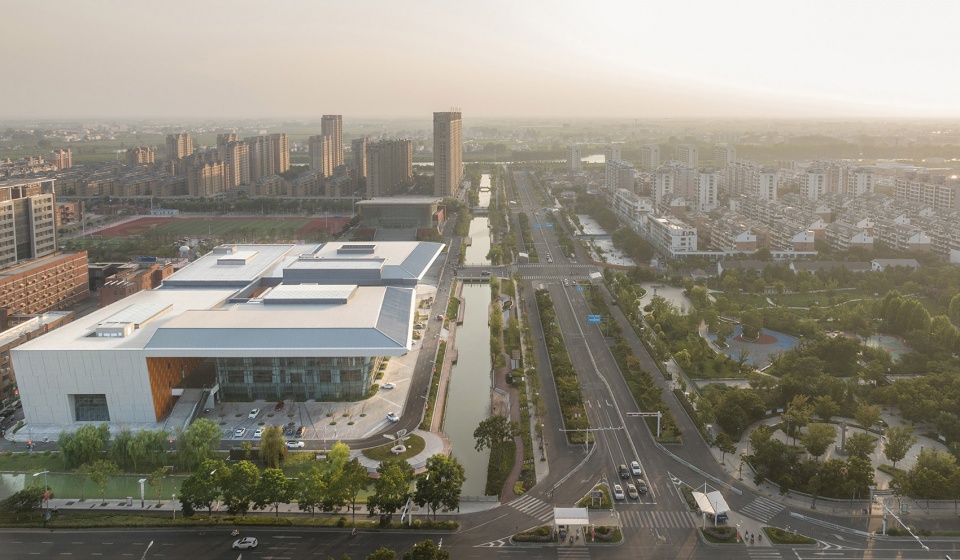 xiangshui art culture center by atah