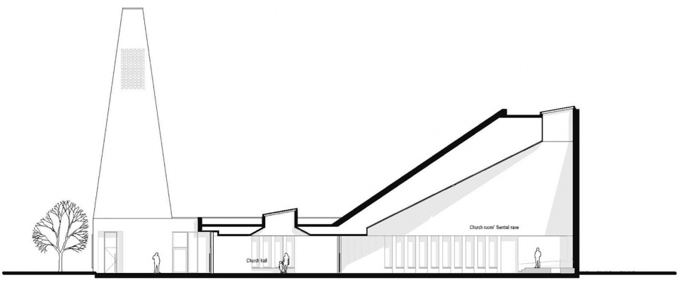 vennesla church by link arkitektur