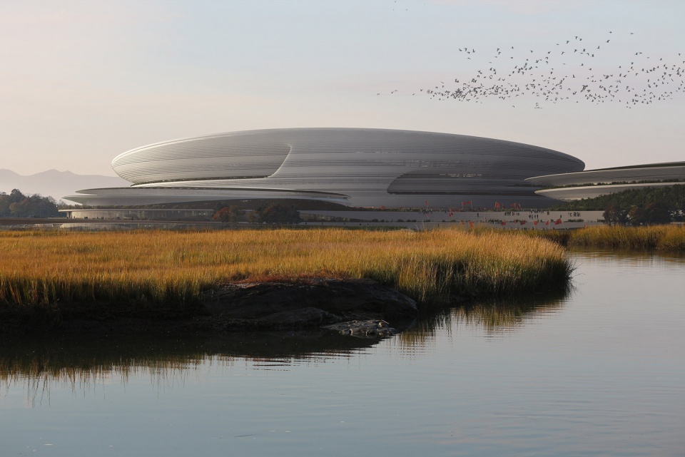zaha hadid architects to build hangzhou international sports centre