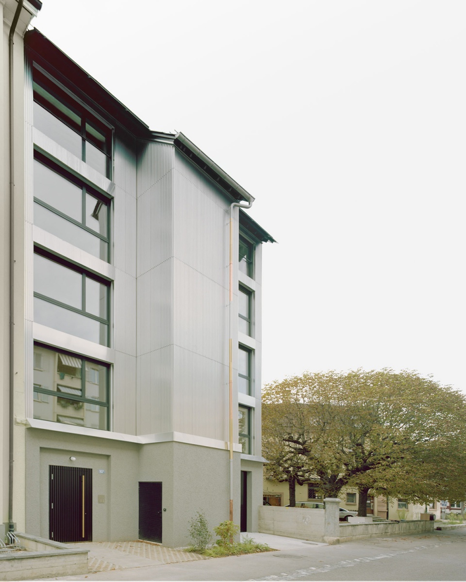 efringerstrasse 107 extension basel by lukas raeber architekten