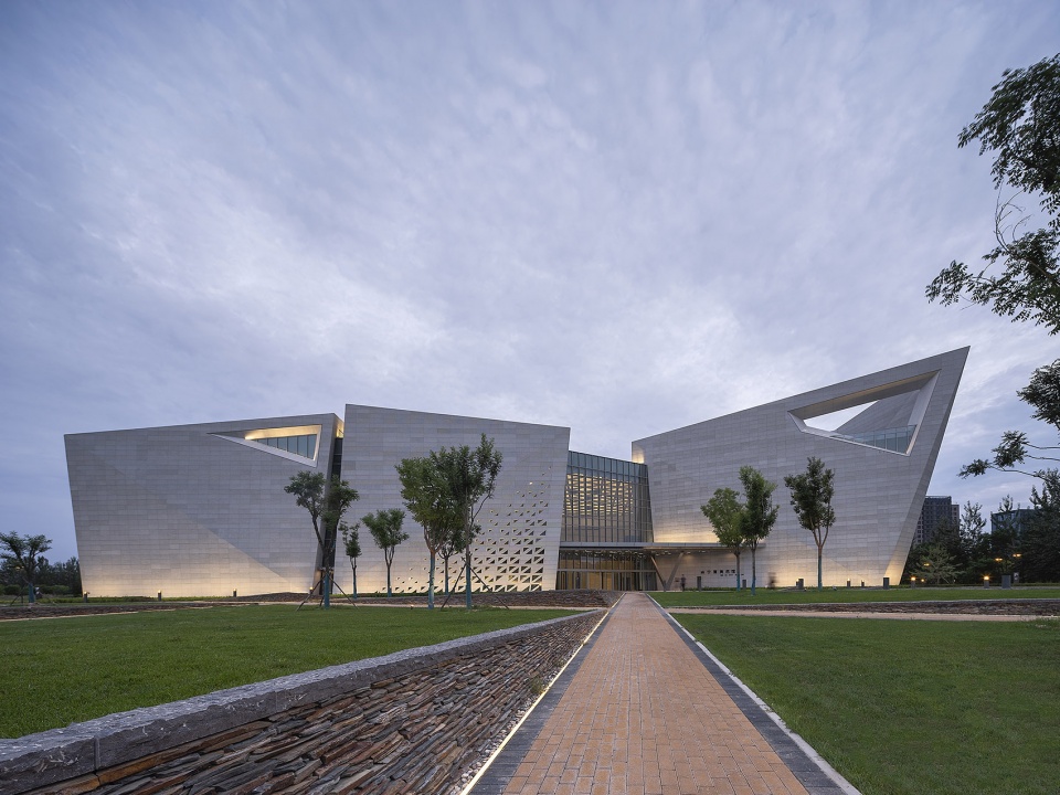 ningxia art museum china by cctn design