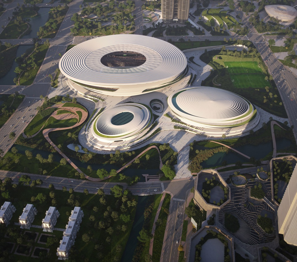 Zaha Hadid Architects to build Hangzhou International Sports