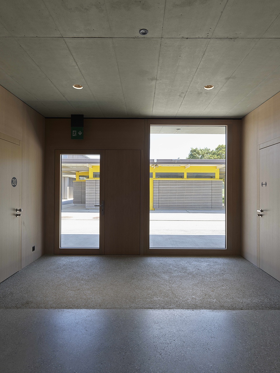 Les Vergers Sports Center Meyrin Geneva by AM Architectes