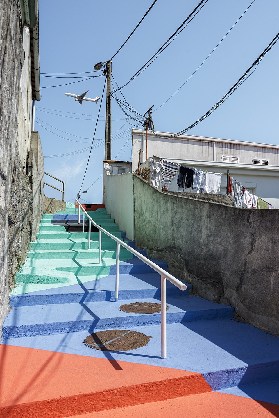 escadinhas footpaths by paulo moreira architectures